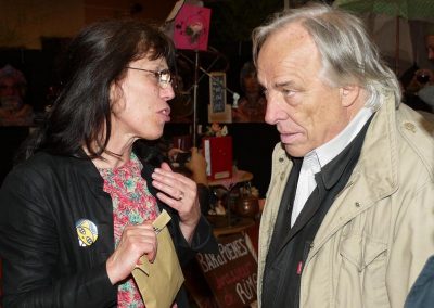 Marie Bernar et Daniel Mermet, Festival 2012 © Raymond Alègre