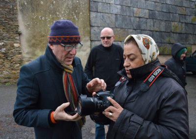 Résidence photographique Les yeux pour se voir Accompagné par Phillippe Assalit, photographe, et Antoine Johannin, comédien