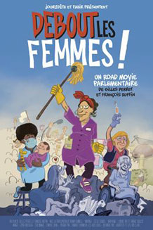 Affiche du film documentaire Debout les femmes