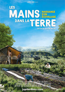 Affiche du film documentaire Les mains dans la terre