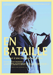 Affiche du film documentaire En Bataille de la réalisatrice Eve Duchemin