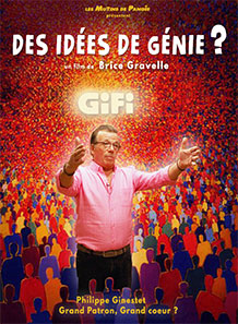 Affiche du film documentaire Des idées de génie de Brice Gravelle