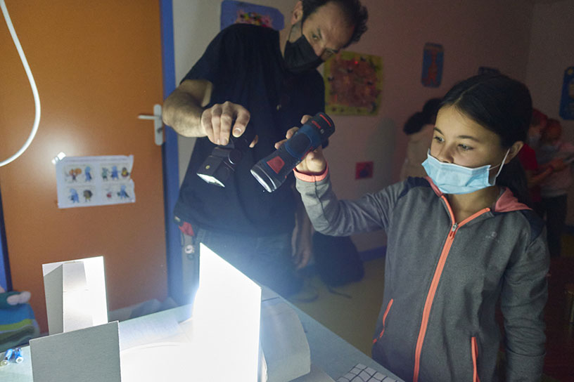 Résidence photographie Photo de classe par Guilhem Senges