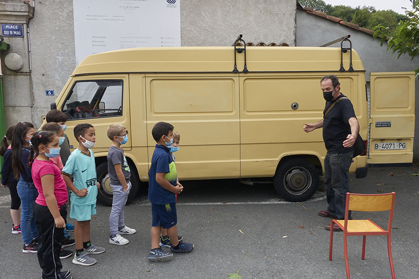 Résidence photographie Photo de classe par Guilhem Senges