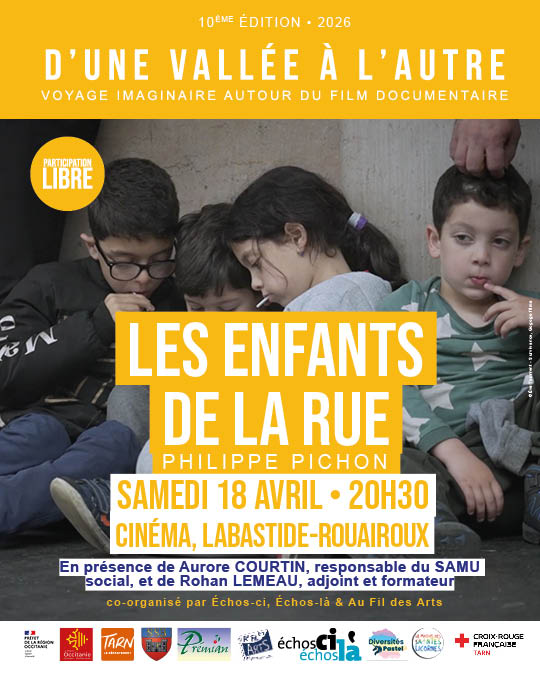 D'une vallée à l'autre cinéma projection 