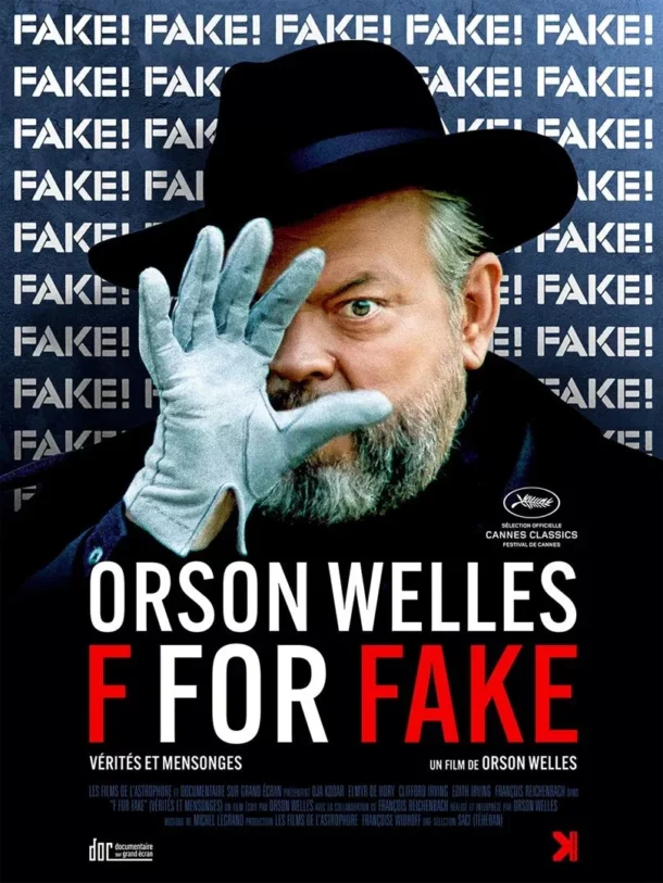 ORSON WELLES réalisateur cinéma citizen kane f for fake vérités et mensonges